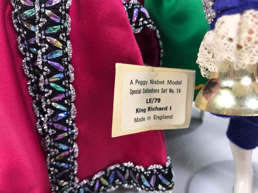 Collection Of (6) Peggy Nisbet Collectors Costume Dolls Made In England - See Photos [Photo 5]