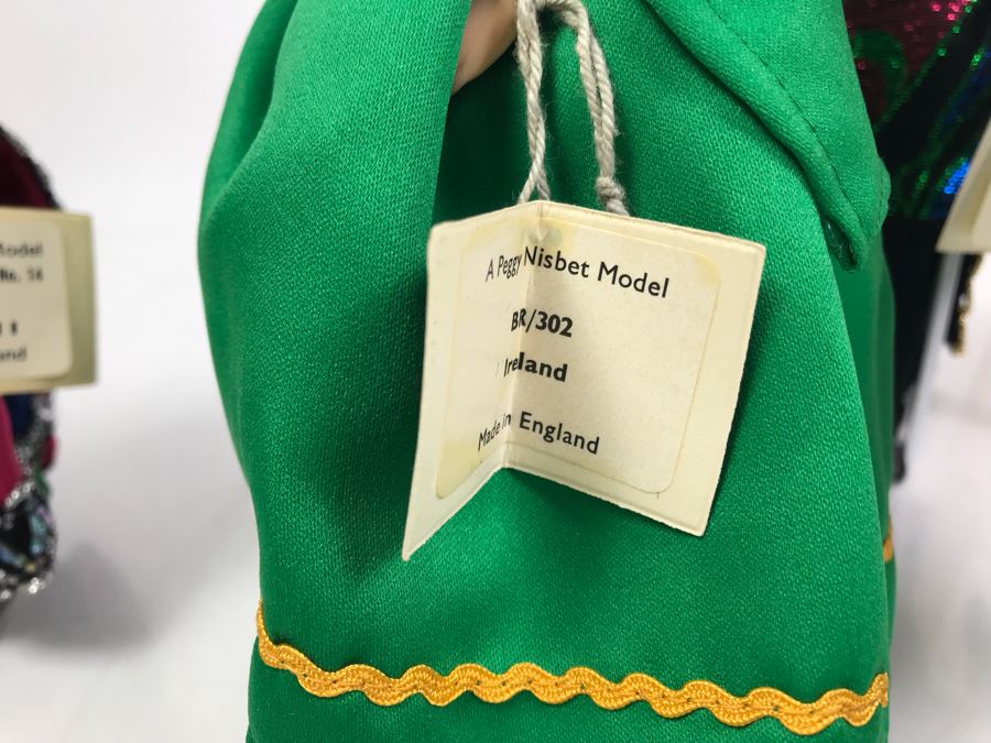 Collection Of (6) Peggy Nisbet Collectors Costume Dolls Made In England - See Photos [Photo 14]
