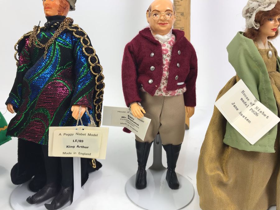 Collection Of (6) Peggy Nisbet Collectors Costume Dolls Made In England - See Photos [Photo 11]