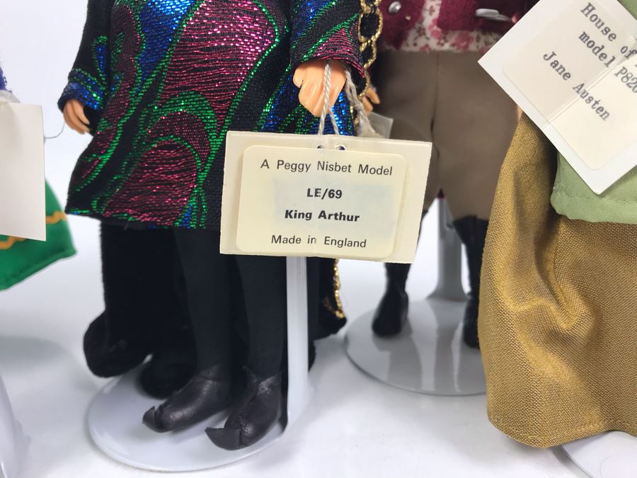 Collection Of (6) Peggy Nisbet Collectors Costume Dolls Made In England - See Photos [Photo 8]
