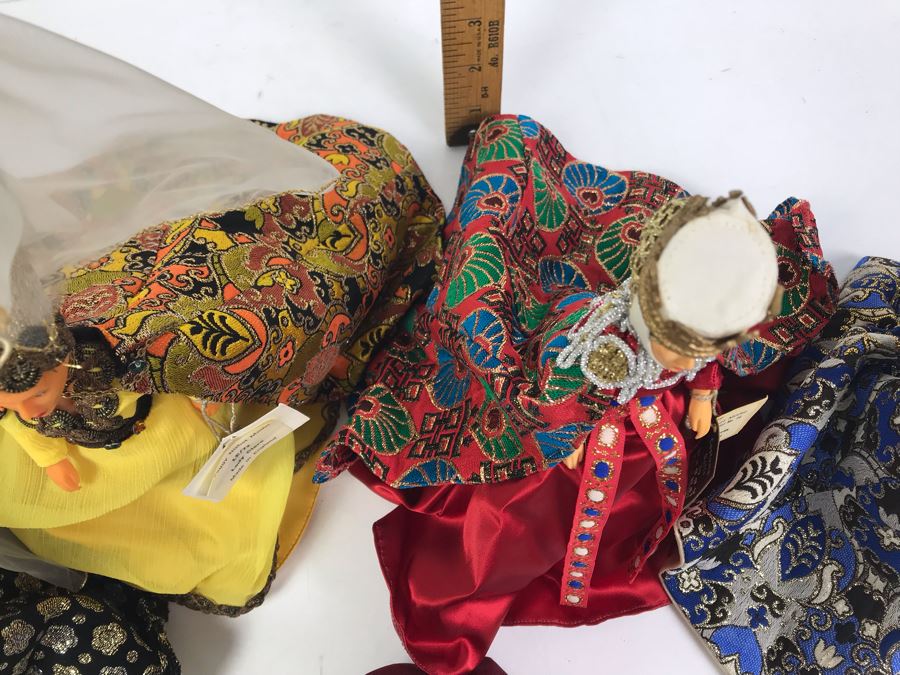 Collection Of (6) Peggy Nisbet Collectors Costume Dolls Made In England - See Photos [Photo 17]