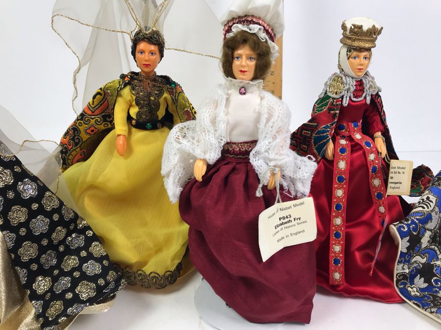 Collection Of (6) Peggy Nisbet Collectors Costume Dolls Made In England - See Photos [Photo 10]