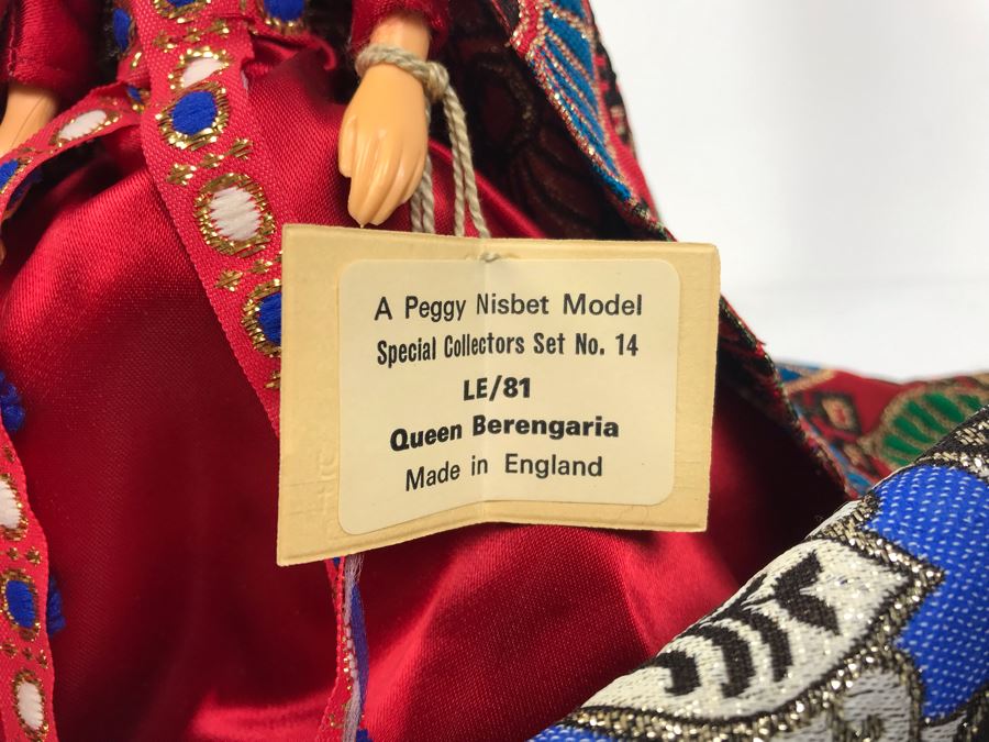 Collection Of (6) Peggy Nisbet Collectors Costume Dolls Made In England - See Photos [Photo 9]