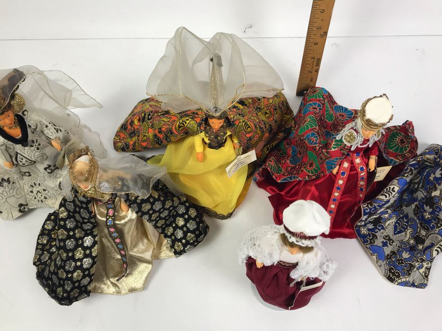 Collection Of (6) Peggy Nisbet Collectors Costume Dolls Made In England - See Photos [Photo 15]