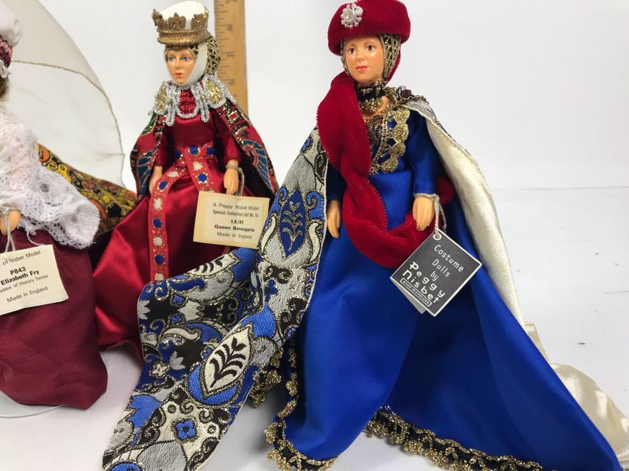 Collection Of (6) Peggy Nisbet Collectors Costume Dolls Made In England - See Photos [Photo 4]