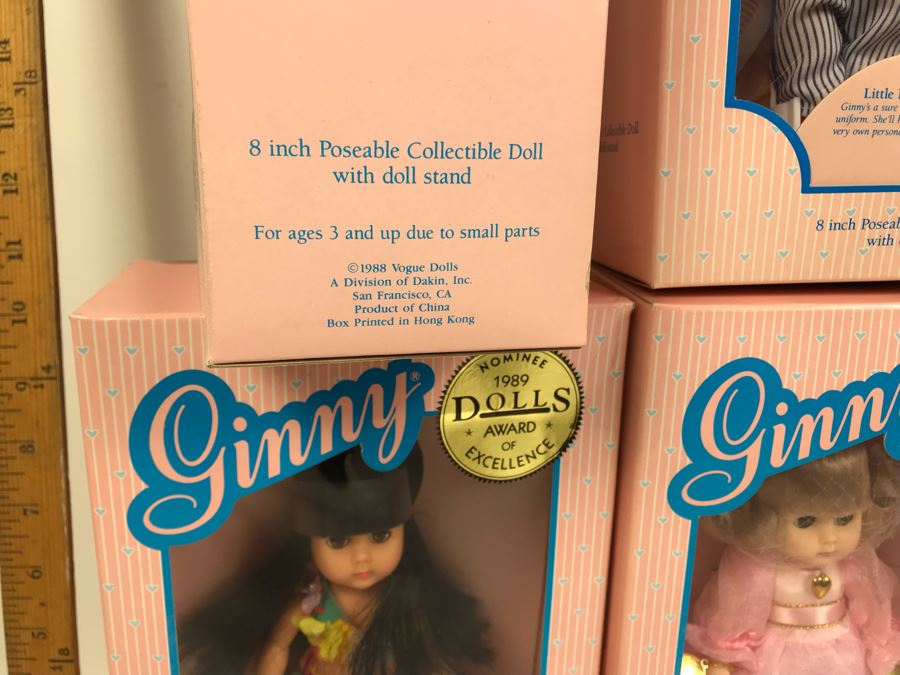 Collection Of (8) Ginny Vogue Dolls New In Boxes [Photo 15]