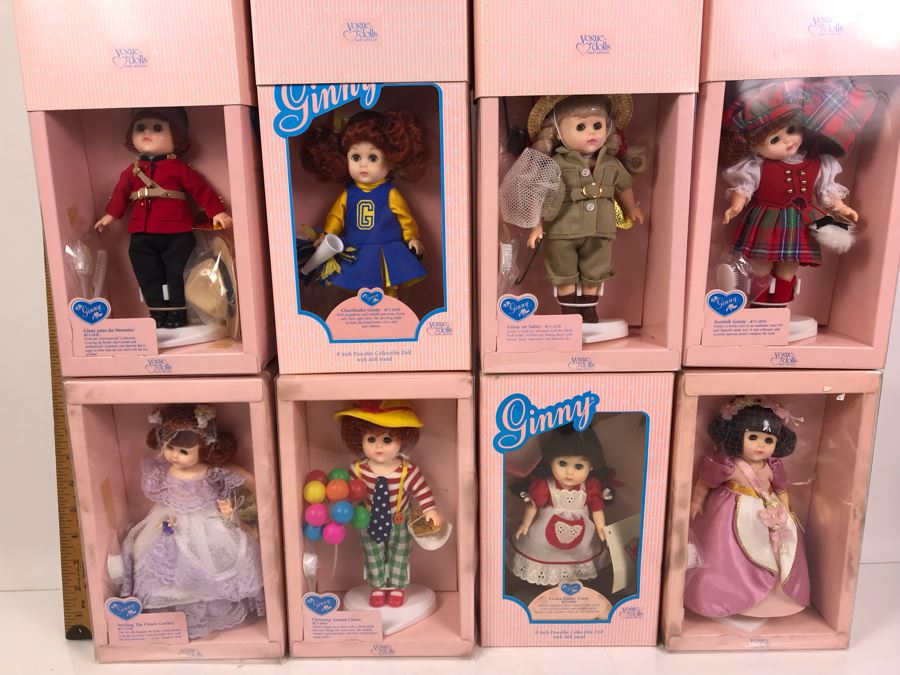 Collection Of (8) Ginny Vogue Dolls New In Boxes [Photo 3]