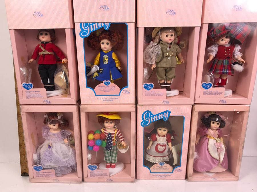 Collection Of (8) Ginny Vogue Dolls New In Boxes [Photo 1]