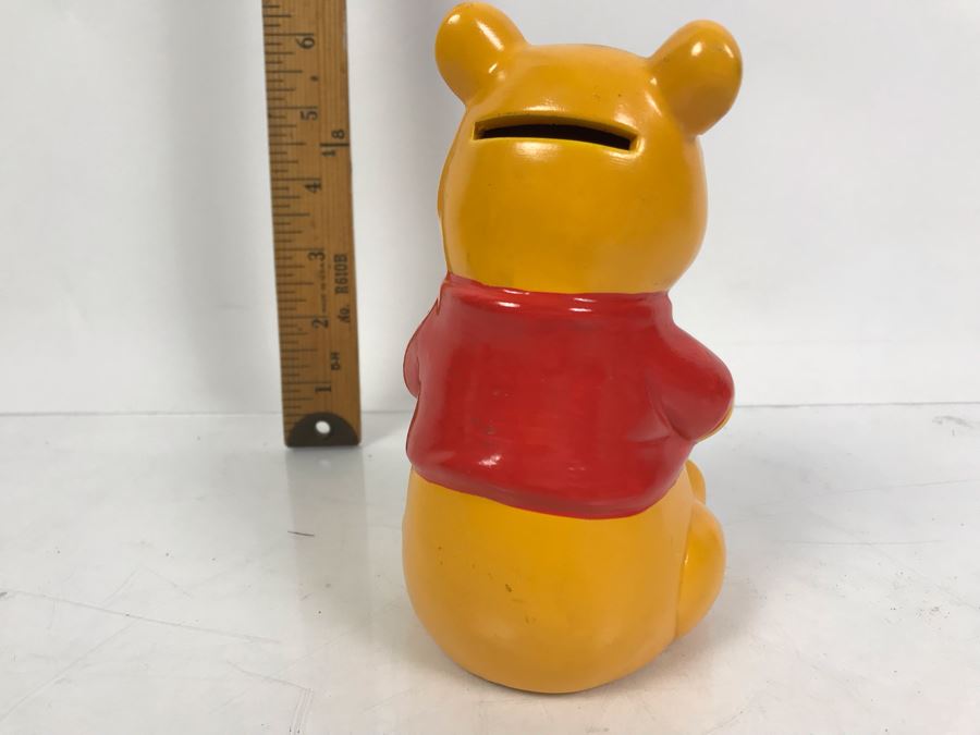Vintage Walt Disney Production Winnie The Pooh Bank Made In Japan [Photo 3]
