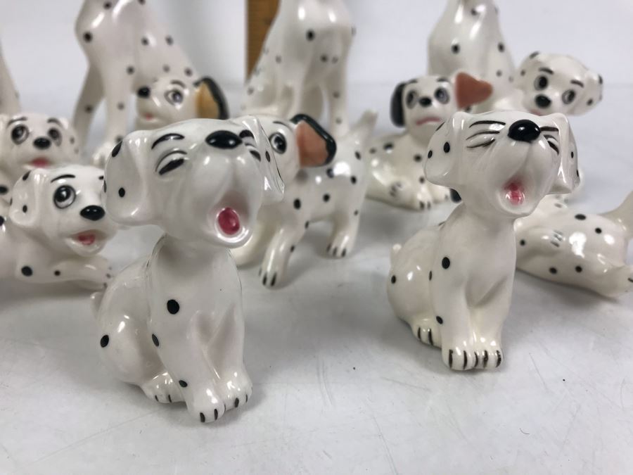 Walt Disney Productions 101 Dalmatians Figurines Made In Japan Some With Original Disneyland Price Tags [Photo 3]