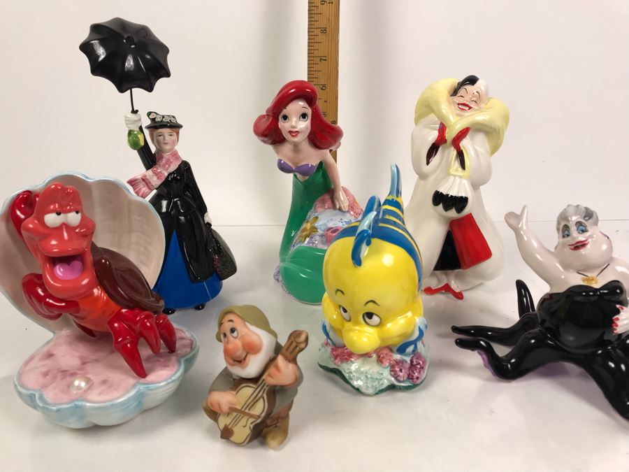 porcelain disney figurines japan