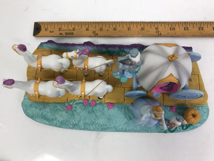 Large Cinderella Figurine Designed Exclusively For Walt Disney Theme Parks & Resorts Made In Japan 12'L Retailed For $195  [Photo 11]