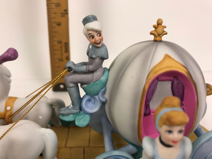 Large Cinderella Figurine Designed Exclusively For Walt Disney Theme Parks & Resorts Made In Japan 12'L Retailed For $195  [Photo 7]