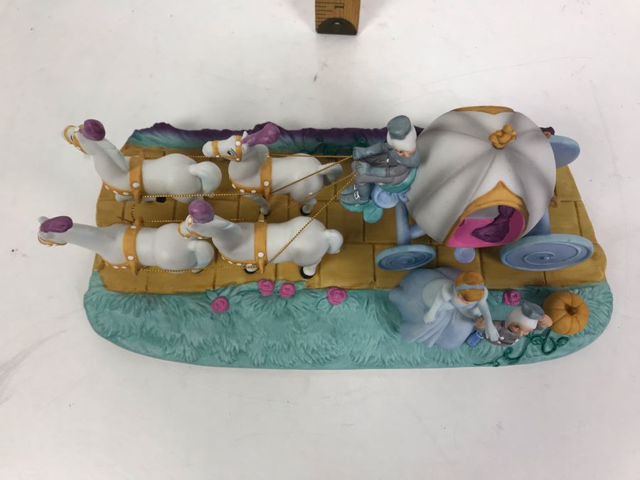 Large Cinderella Figurine Designed Exclusively For Walt Disney Theme Parks & Resorts Made In Japan 12'L Retailed For $195  [Photo 10]