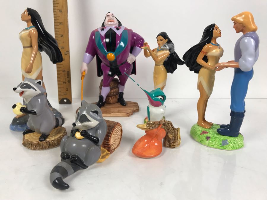 Collection Of Walt Disney Figurines Pocahontas [Photo 1]