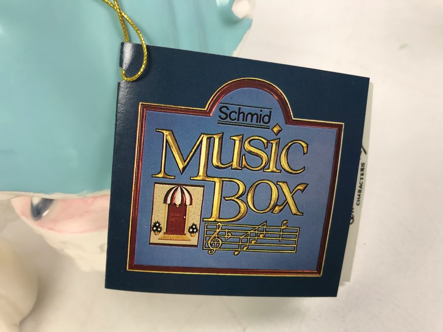 (4) Hand Painted Cinderella Schmid Walt Disney Figurines - One Is A Music Box [Photo 5]