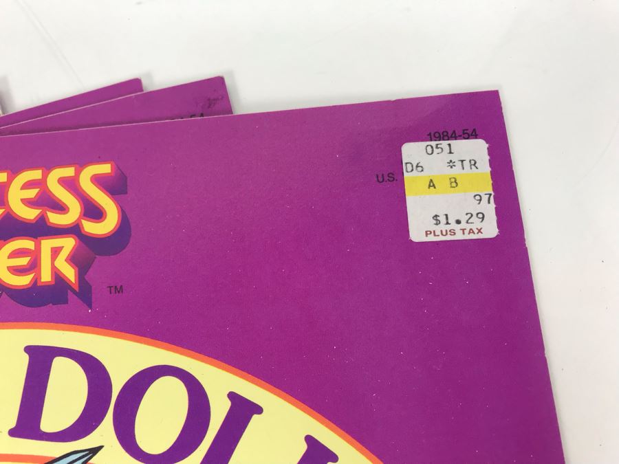 (10) Vintage Prince Of Power Paper Dolls New Old Stock [Photo 3]