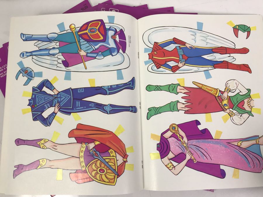 (10) Vintage Prince Of Power Paper Dolls New Old Stock [Photo 7]