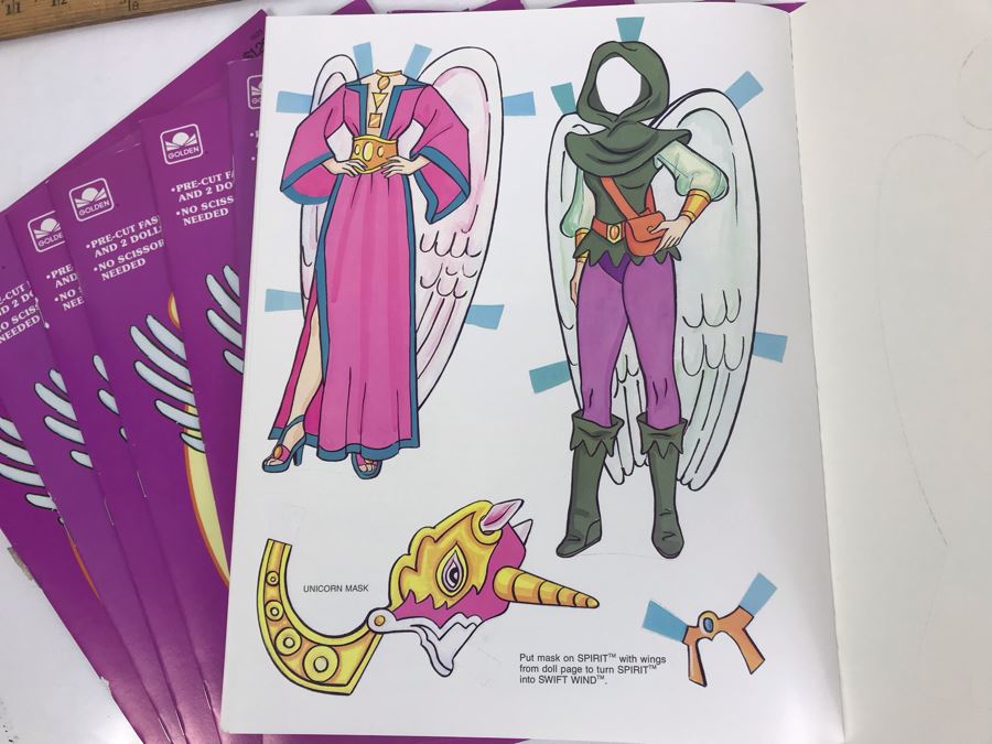 (10) Vintage Prince Of Power Paper Dolls New Old Stock [Photo 8]