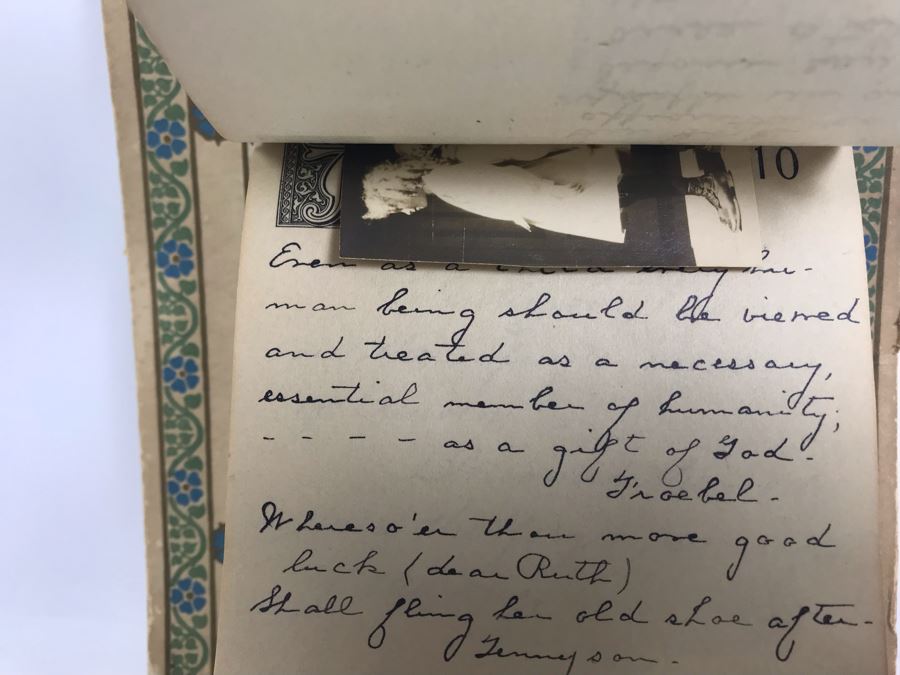 Antique 1910 Friendship Calendar A Thought For Every Day Loaded With Period Commentary [Photo 10]