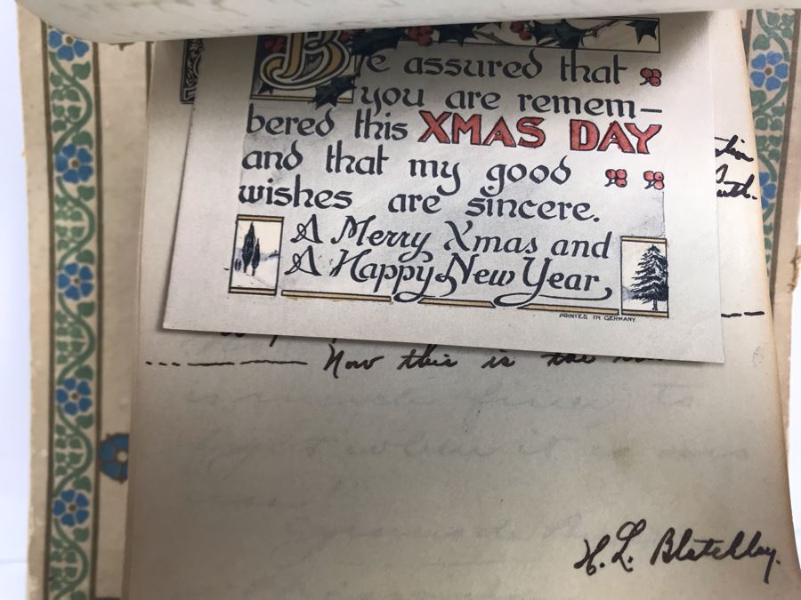 Antique 1910 Friendship Calendar A Thought For Every Day Loaded With Period Commentary [Photo 18]