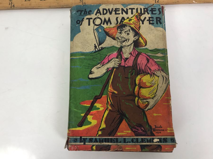 The Adventures Of Tom Sawyer By Samuel L. Clemens Complete Edition Book [Photo 1]