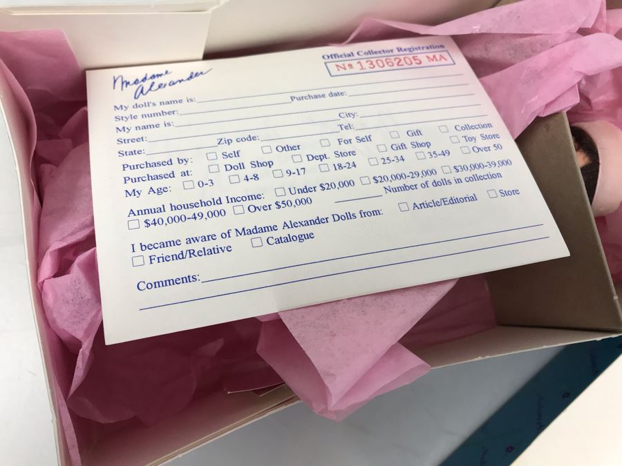 Vintage Madame Alexander Jackie 10' Doll 45200 New In Original Box [Photo 6]