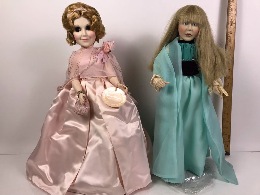 Large Madame Alexander Doll And Faith Wick For Elegante Dools By Dakin 19'H [Photo 2]