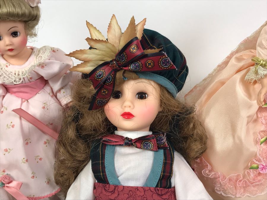 (8) Vintage Madame Alexander Dolls: Christopher Columbus, Scarlett Series, Portrettes, International Collection, Doll Classics [Photo 16]
