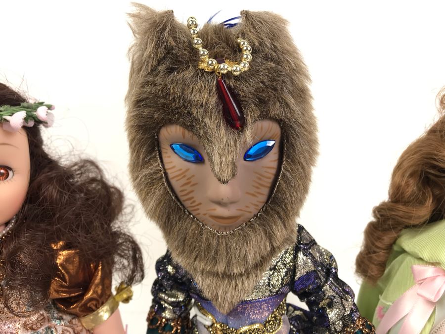 (3) Vintage Madame Alexander Dolls From Romance Collection Including Beast [Photo 3]