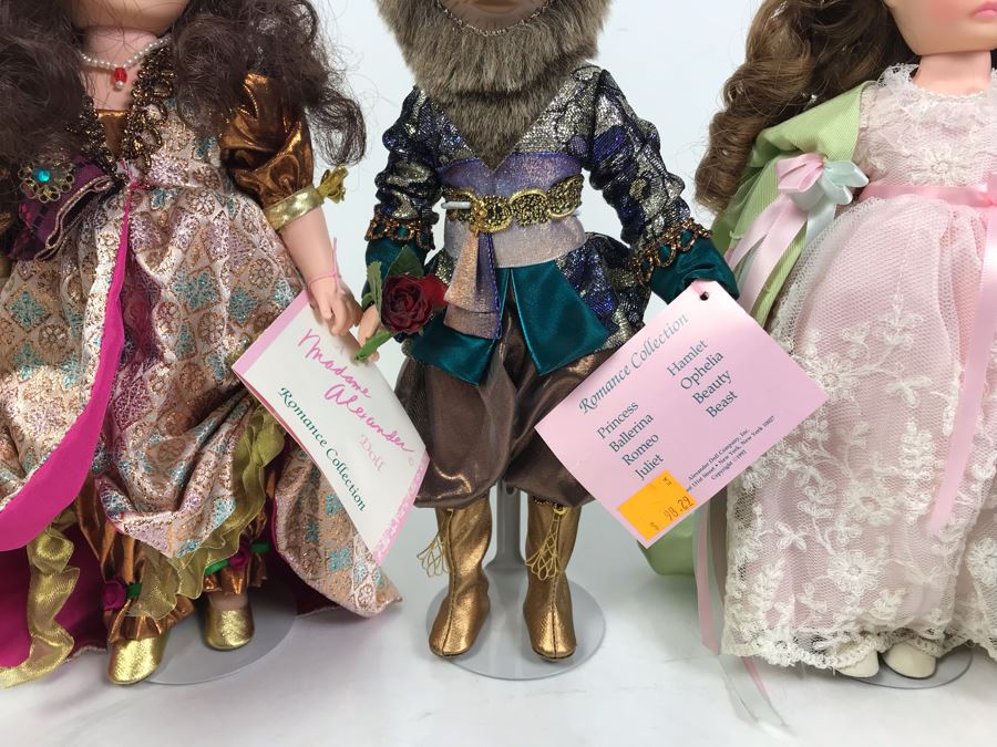 (3) Vintage Madame Alexander Dolls From Romance Collection Including Beast [Photo 4]