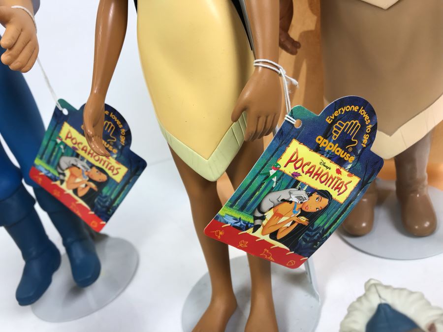 Various Disney Dolls Including Pocahontas Some With Original Tags And Vintage Warner Bros Porky Pig Doll [Photo 16]