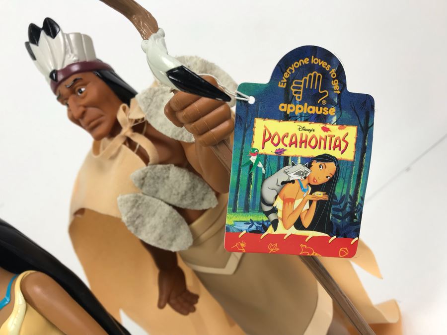 Various Disney Dolls Including Pocahontas Some With Original Tags And Vintage Warner Bros Porky Pig Doll [Photo 15]