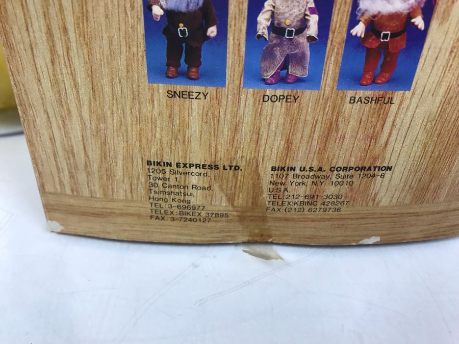 Vintage Disney Snow White And The Seven Dwarfs Dolls [Photo 10]