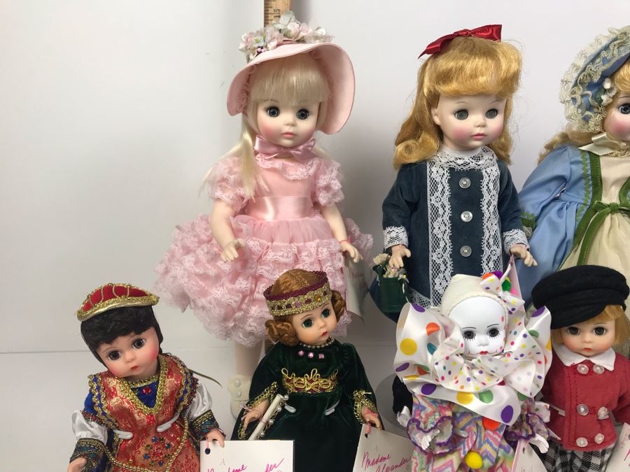 (9) Vintage Madame Alexander Dolls: Americana Collection, Miniature Showcase, Juliet, Queen Isabella, Scarlett Series, Storyland Dolls, Renoir Girl, Renoir, Manet [Photo 8]