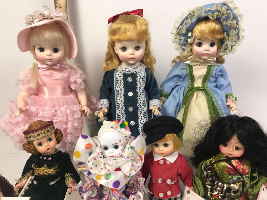 (9) Vintage Madame Alexander Dolls: Americana Collection, Miniature Showcase, Juliet, Queen Isabella, Scarlett Series, Storyland Dolls, Renoir Girl, Renoir, Manet [Photo 9]