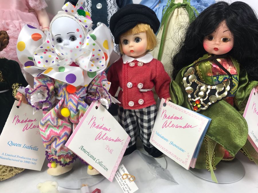 (9) Vintage Madame Alexander Dolls: Americana Collection, Miniature Showcase, Juliet, Queen Isabella, Scarlett Series, Storyland Dolls, Renoir Girl, Renoir, Manet [Photo 5]