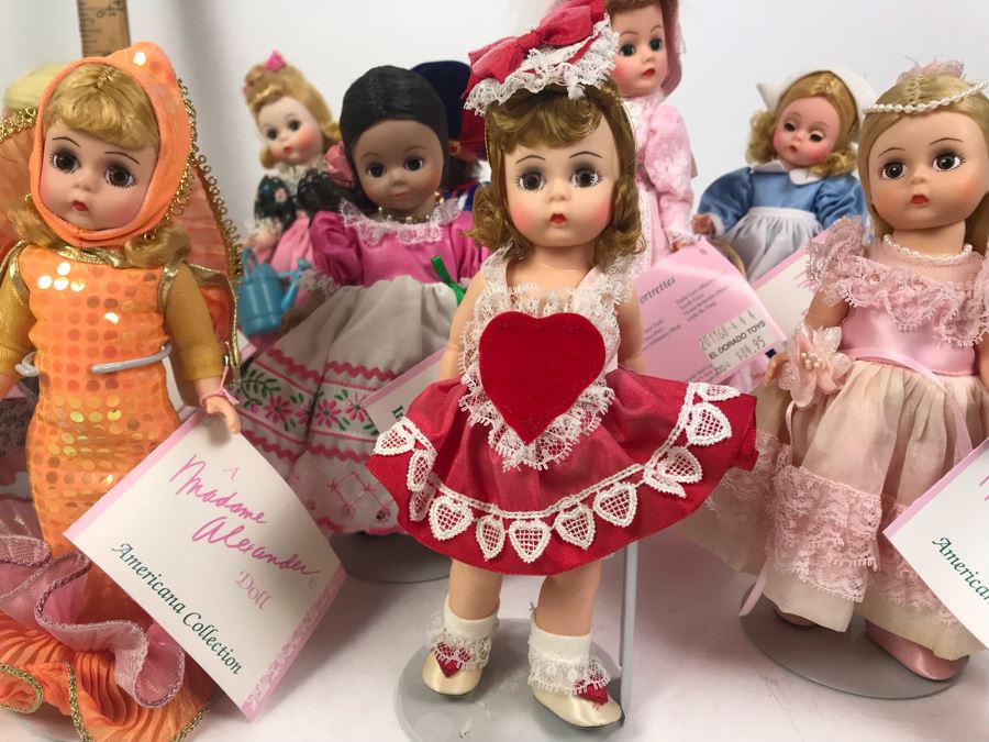 (12) Vintage Madame Alexander Dolls: Americana Collection, Storyland Dolls, International Collection, Portrettes Series, Little Women, Romeo [Photo 6]