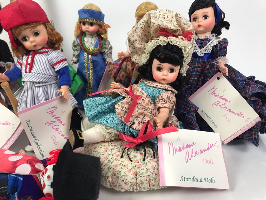 (13) Vintage Madame Alexander Dolls: Americana Collection, Storyland Dolls, International Collection, Scarlett Series [Photo 9]