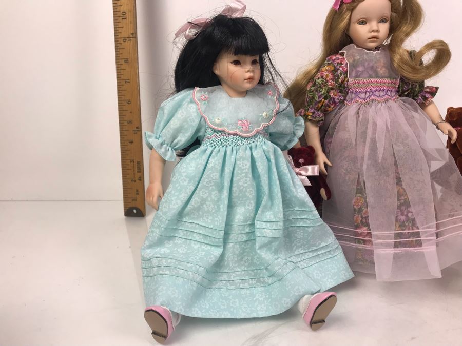 (3) Collector Dolls By Pauline Bjonness-Jacobsen Design [Photo 12]