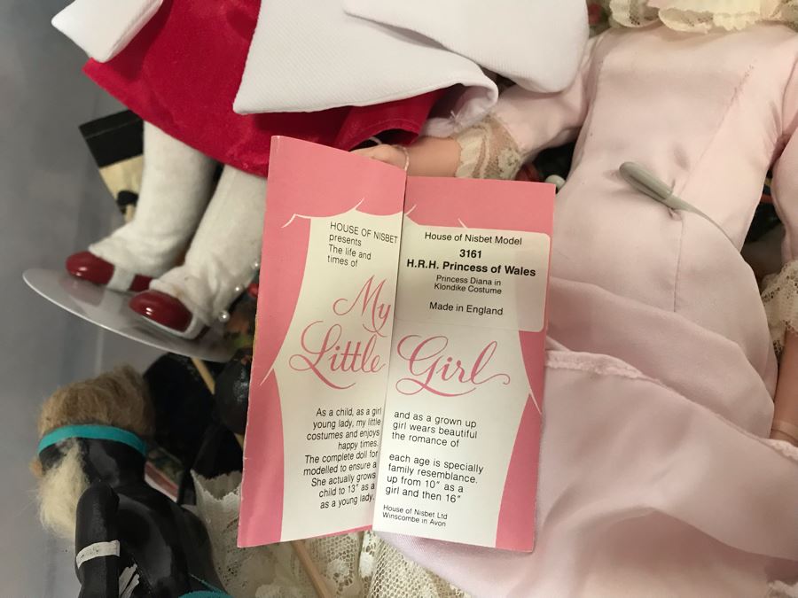 MEGA Vintage Doll Lot With House Of Nisbet H.R.H. Pricess of Wales Doll, International Dolls, Pillsbury Doughboy Doll And Tons More - 8 Tubs Filled! - See Photos [Photo 8]