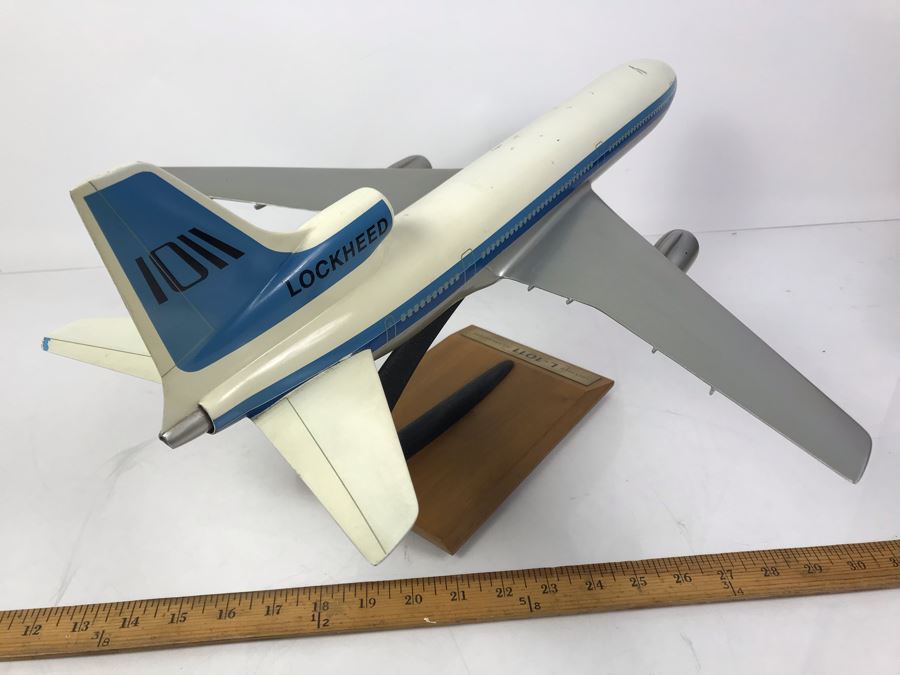 Vintage Pac Min Pacific Miniatures To Scale Airplane Model Lockheed Jet Transport L-1011 Alhambra, CA [Photo 11]