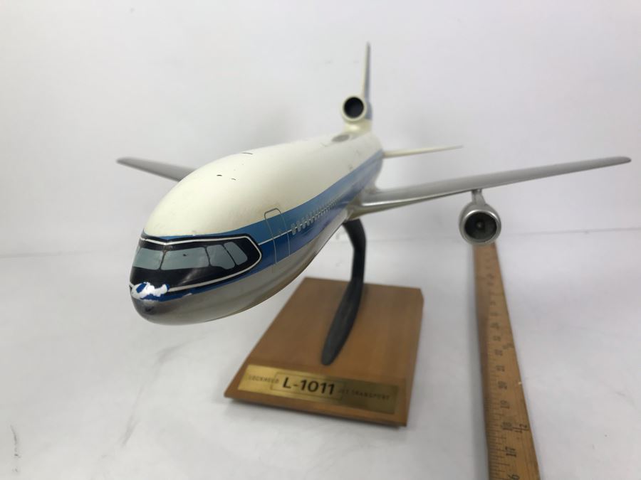 Vintage Pac Min Pacific Miniatures To Scale Airplane Model Lockheed Jet Transport L-1011 Alhambra, CA [Photo 3]