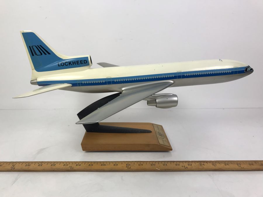 Vintage Pac Min Pacific Miniatures To Scale Airplane Model Lockheed Jet Transport L-1011 Alhambra, CA [Photo 8]