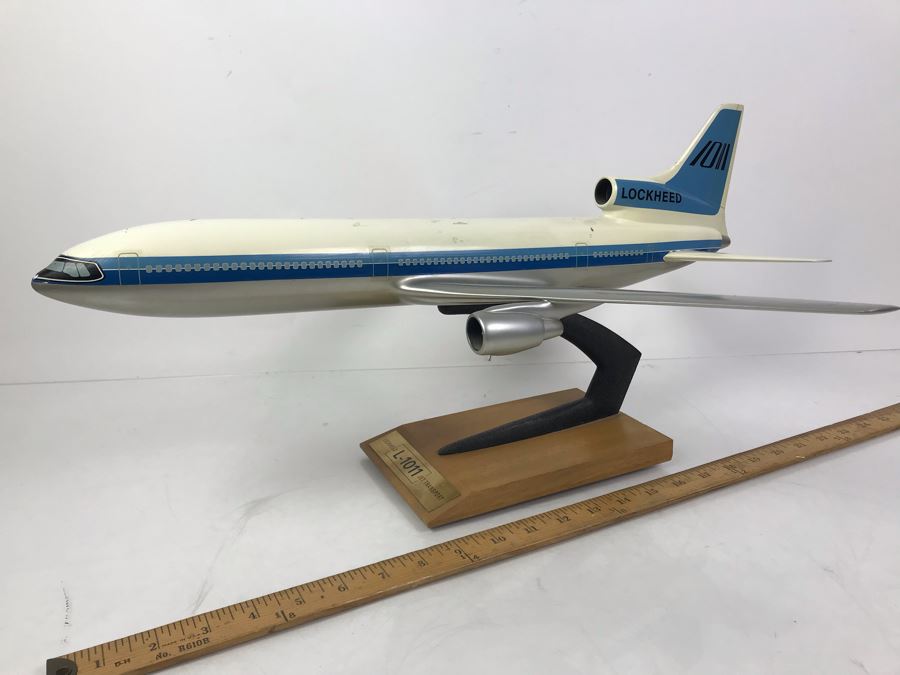 Vintage Pac Min Pacific Miniatures To Scale Airplane Model Lockheed Jet Transport L-1011 Alhambra, CA [Photo 2]