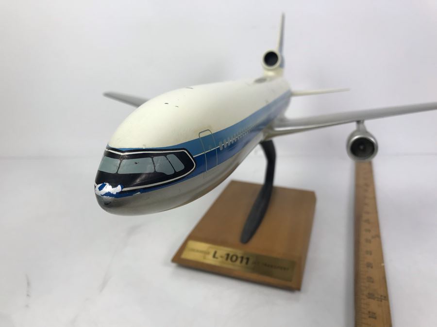 Vintage Pac Min Pacific Miniatures To Scale Airplane Model Lockheed Jet Transport L-1011 Alhambra, CA [Photo 5]