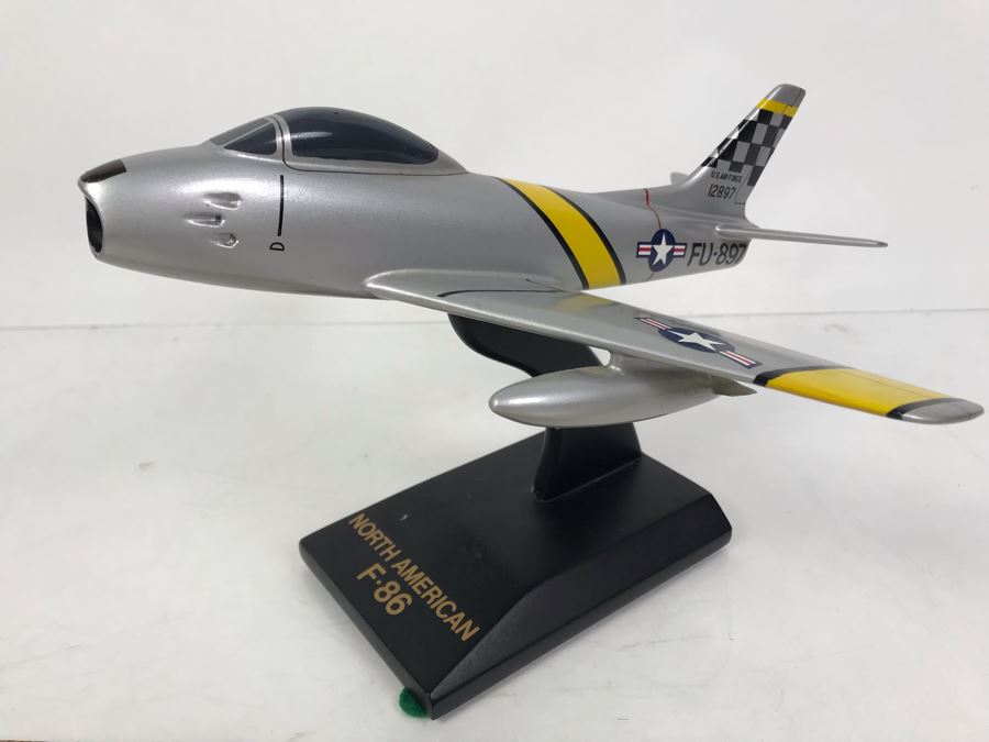 Vintage USAF Jet Airplane Model North American F-86 [Photo 6]
