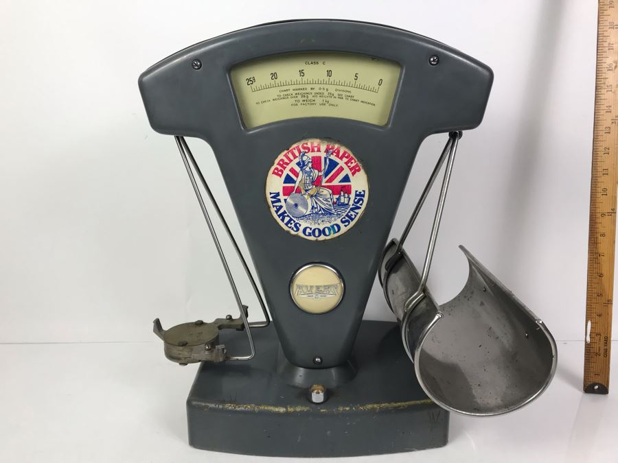 Vintage British Scale By W. & T. Avery Ltd Birmingham, England