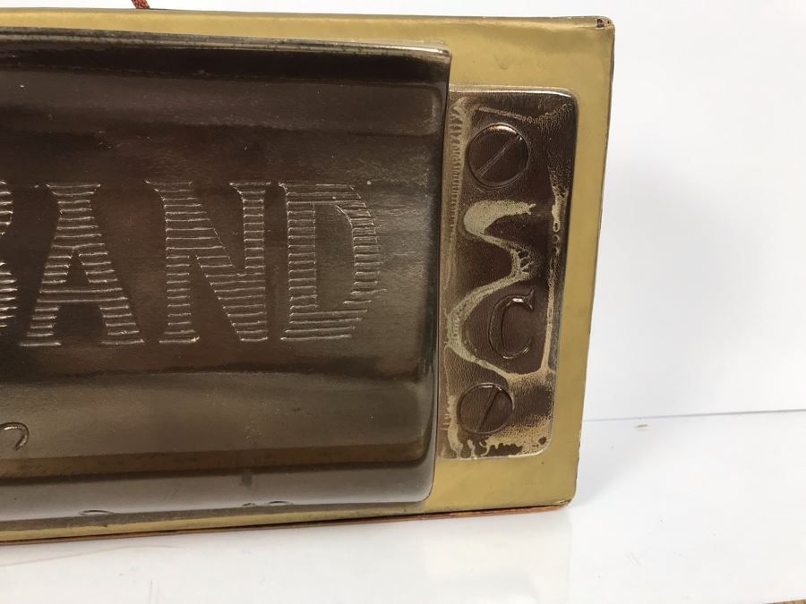 Rare LARGE 24'L Vintage M. Hohner Harmonica Marine Band Store Display Advertising [Photo 7]
