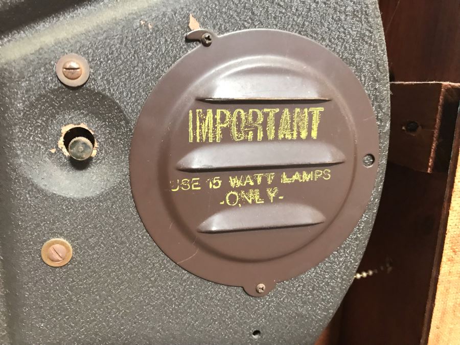 Mid-Century Modern Advertising Telechron Electric Clock Store Display Shelf With Working Clock Backlight Needs New Bulbs 34'W X 7'D X 22'H [Photo 11]